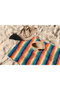 Mjölnir Rainbow Lines 90 Toalla de Playa Multicolor 90x150cm Poliéster Poliamida